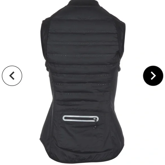 Nike running aeroloft 800 balck  vest women’s size Xs - Picture 8 of 8